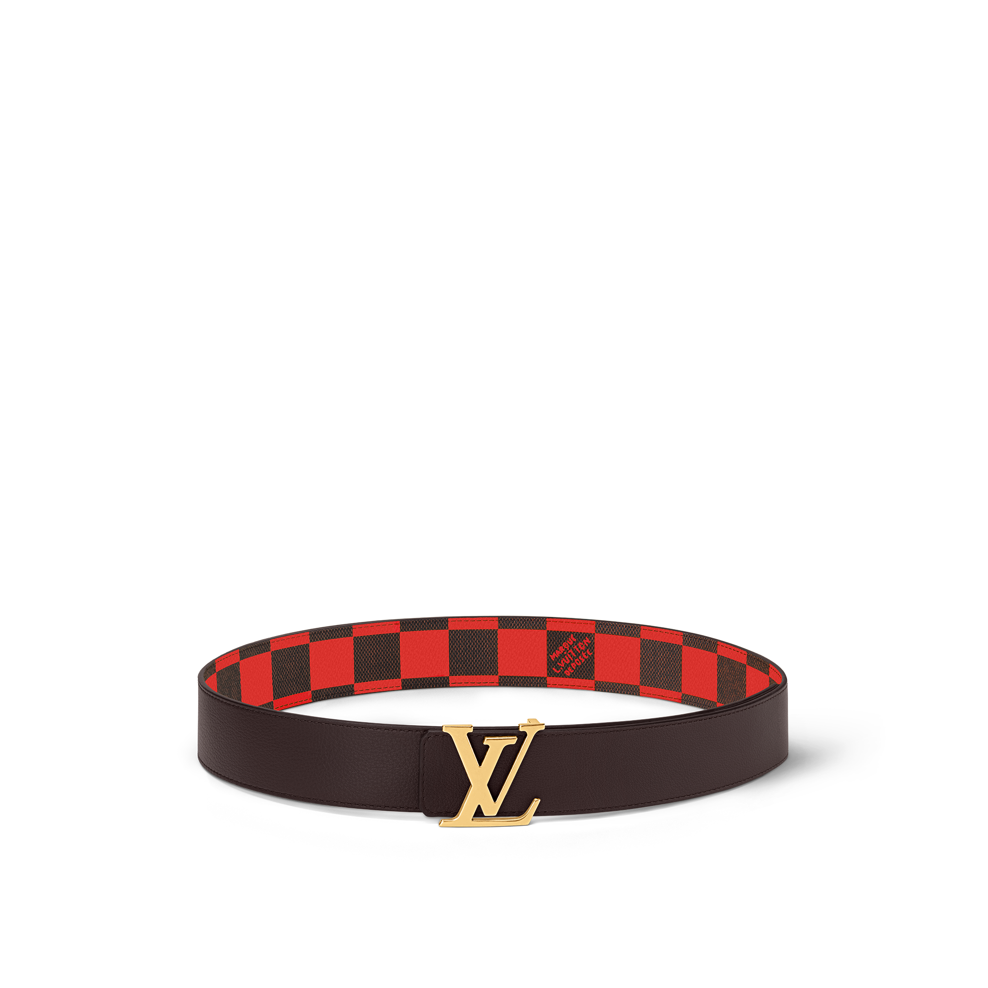 Mens louis vuitton reversible factory belt